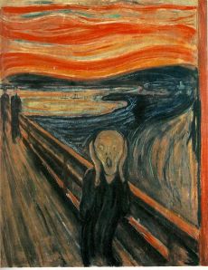 Skrik, by Edvard Munch